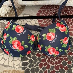 Gilly Hicks Jordan Floral Push-up Bra